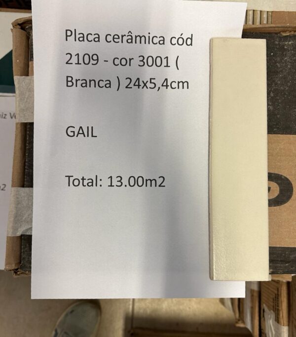 Revestimento GAIL — Modelo PLACA CERâMICA 2109 - Image 3