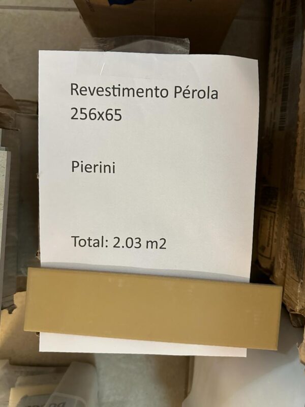 Revestimento PIERINI — Modelo PÉROLA