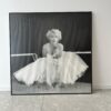 Fotografia impressa — Quadro sanduiche — Dá pra ver que molhou a parte de baixo da foto — Não tirou nenhum pouco seu charme