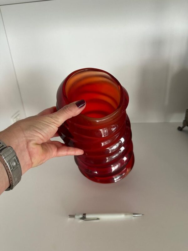 VASO vermelho — Espiral — Resina - Image 2