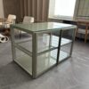 ILHA PARA CLOSET — VITRINE — METALON + VIDRO GROSSO - Image 3