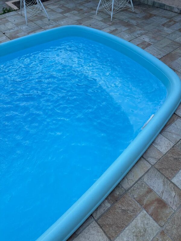 PISCINA IGUI KEE — 10 MIL LITROS — BANCO EM UMA EXTREMIDADE — ESCADA DE DOIS DEGRAUS NA OUTRA — MOTOR EXTERNO E FILTROS — CASCATA CANHÃO DE ÁGUA EM INOX - Image 10