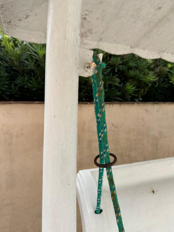 BALANÇO DE JARDIM E PISCINA — COM PERGOLADO — FIBRA + PÉS DE FERRO - Image 4