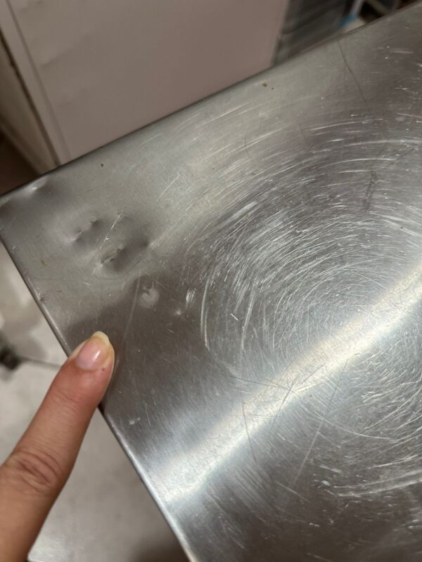 BANCADA COM TAMPO DE INOX + ESTRUTURA EM FERRO - Image 3