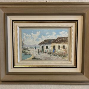 AQUARELA EM PAPEL — ALDO BECK — ANOS 1990 — VISTA DA PRAIA
