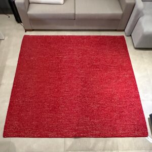 02 TAPETES ARTESANAIS - KAZAKH- ALGODÃO - VERMELHO