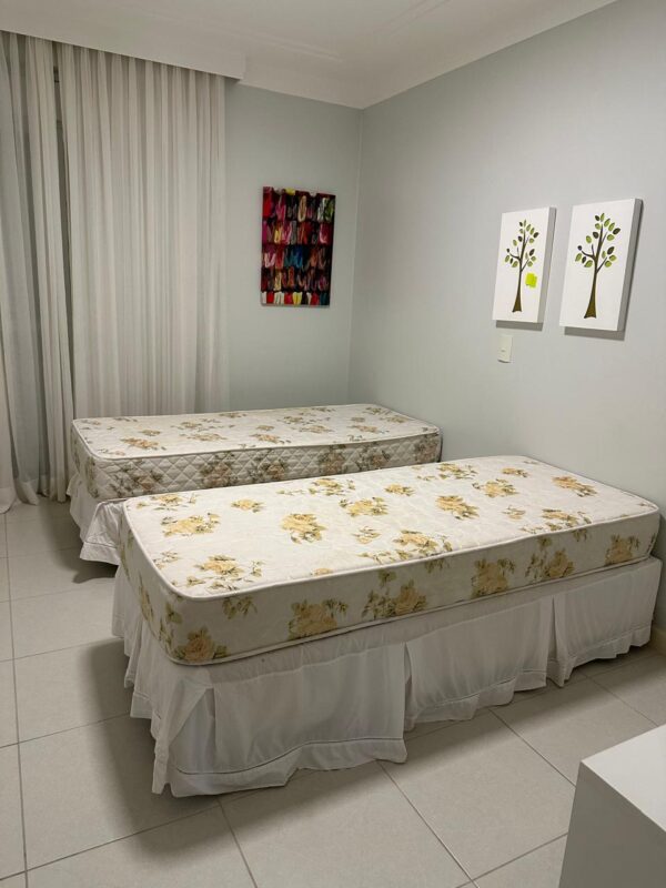 2 CAMAS BOX SOLTEIRO — COLCHÃO MARINGÁ — ESPUMA — SEM CABECEIRA — Valor por peça