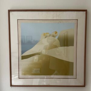 SERIGRAFIA ORIGINAL — ARTISTA PLÁSTICA ITALIANA PIETRINA CHECACCI — OBRA: UNHAS PINTADAS — 1982