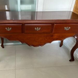 APARADOR - MOGNO MACIÇO - FEITO POR MARCENEIRO- R031.117