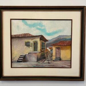 PINTURA À ÓLEO — OBRA ENTREMEIO  — ARTISTA PLÁSTICO TATAREN — J063.06