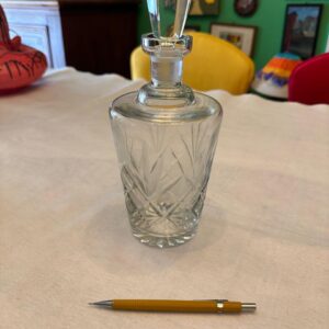 GARRAFA DE CRISTAL - LICOS OU PORTO - LAPIDAÇÃO MANUAL — D003.104