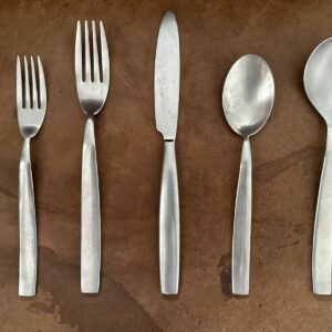 JOGO DE TALHERES INOX - DESIGN DIFERENCIADO - MEPRA 18/10 - ITALIANOS - G025.104