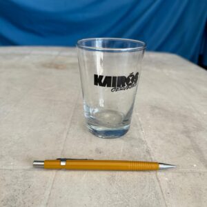 LOTE COPOS CERVEJA - LOGOMARCA KAIRÓS - VIDRO - TEMOS 2 LOTES DE 12 UND CADA — F066.41