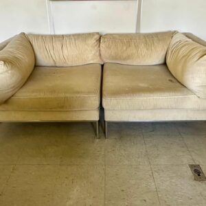 SOFÁ DUPLO DA SIERRA COM BASE EM AÇO INOX — L085.215