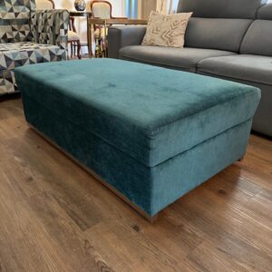 PUFF - VELUDO MOLHADO - PÉS AÇO INOX — S082.03