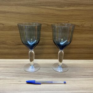 Par de taças — AZUL — Translúcidas - I016.11