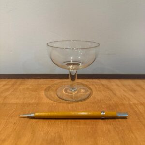 LOTE ÚNICO - TAÇA PARA SOBREMESA - VIDRO - 6 UNIDADES NO LOTE — J066.16