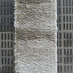 PAR DE TAPETES LATERAIS DE CAMA - FIO DE SEDA - COR NUDE — J062.222