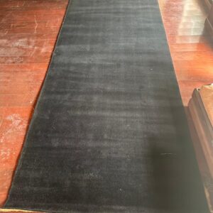 TAPETE AVANTI - 2 TAPETES RETANGULARES - LONGOS - PRETO LISO - Valor por peça — S084.04