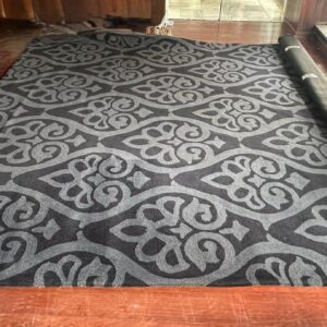 TAPETE AVANTI - TAPETE RETANGULAR - DOIS TONS DE AZUL — S084.03