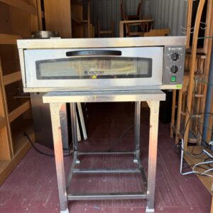 FORNO DE LASTRO WICTORY - ELÉTRICO - MONOFÁSICO - BANCADA INOX - ACESSÓRIOS - ANO 2023 — R095.30