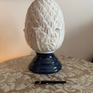 PAR DE NÓS DE PINHA EM CERÂMICA — J067.04