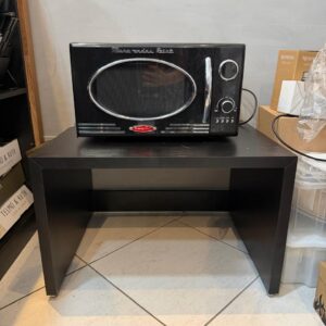 BANCADINHA BAIXA - MDF PRETO — R095.19