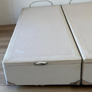 BOX BAÚ SOLTEIRO - CORINO BRANCO — D034.205