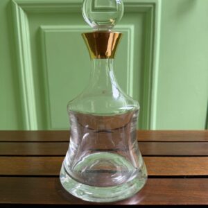 GARRAFA DE CRISTAL - FILETE DOURADO — A126.12