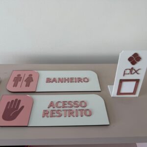 COMBO "NINGUÉM FICA PERDIDO": 4 PLAQUINHAS DE IDENTIFICAÇÃO — J070.31