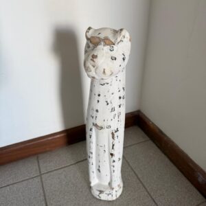 PEÇA DE BALI - GATO DE MADEIRA — J071.10