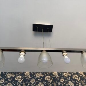 LUMINÁRIA INOX - 5 LÂMPADAS — J071.36