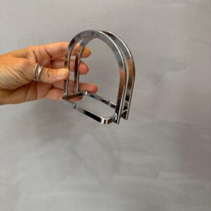 LOTE ÚNICO - 4 PORTA-GUARDANAPOS - CROMADOS - Venda apenas do lote — R095.42