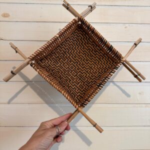 PENEIRA DECORATIVA - TAMANHO MENOR - MATERIAL NATURAL - Peça única — A127.07