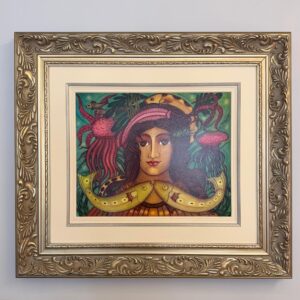 ACRÍLICA SOBRE EUCATEX - VERA SABINO - YEMANJÁ - 2001 — E033.01