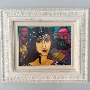 ACRÍLICA SOBRE EUCATEX - VERA SABINO - RAINHA DO MAR - 2004 — E033.02