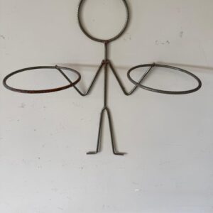 SUPORTE FLOREIRA - FERRO - PARA DOI SVASOS LADO A LADO - SÃO 2 PEÇAS IGUAIS - Valor por peça — C093.04