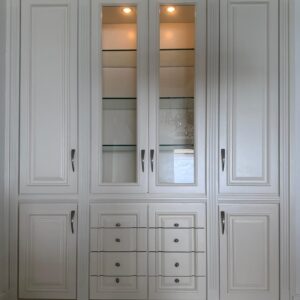 ARMÁRIO CRISTALEIRA - EMBUTIDO - LACA - OFF-WHITE — L092.01