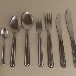 CONJUNTO TALHERES INOX - SIMPLES - 40 PEÇAS - DI SOLLE — M144.33