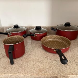 CONJUNTO DE PANELAS TRAMONTINA - LINHA PARIS - 5 PEÇAS — M144.08