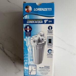 FILTRO DE ÁGUA LORENZETTI - PARA PONTO DE USO - 9" 3/4 — D010.306