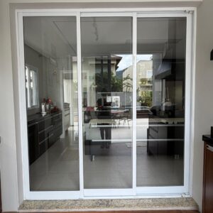 ESQUADRIA DE ALUMÍNIO - 3 PORTAS DE CORRER - COMPLETA — C065.301