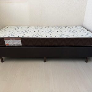 CAMA BOX SOLTEIRO - COLCHÃO SIMPLES ORTOBOM - 2022 — M146.07