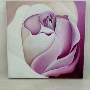 PINTURA EM TELA - ACRÍCLICO - ROSA — M146.13