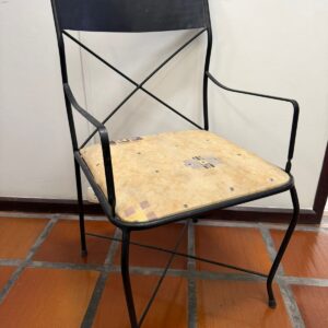 02 CADEIRAS DE FERRO - CLÁSSICAS - ESTOFADAS — C052.408