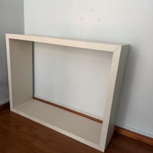 NICHO GRANDE - LACA CINZA - PARA PAREDE OU APARADOR — G048.410