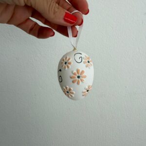 COELHINHO DA PÁSCOA, QUE TRAZES PRA MIM ? UM OVO, DOIS OVOS... CONJUNTO DE 9 OVINHOS PLÁSTICOS DECORATIVOS — S086.73