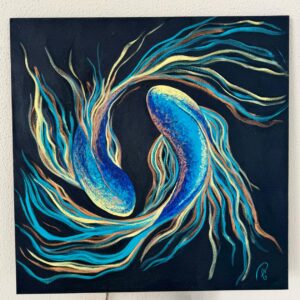 ÓLEO SOBRE TELA - CARPAS - ARTISTA PLÁSTICA CARINA PLEIN — C099.01