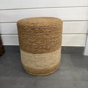 BANCO REDONDO - SISAL - 2 PEÇAS IGUAIS - Preço por unidade — A134.08