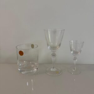 LOTE ÚNICO ! CRISTAL - 11 PEÇAS TOTAL - UÍSQUE + VINHO + PORTO — A135.26